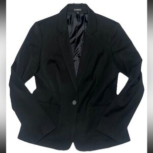 Express Black Formal Jacket